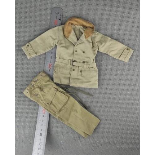 Special Price 1/6 Soldiers World War II US Army Jacket Cover for 12" Action Figure Body Toy Doll