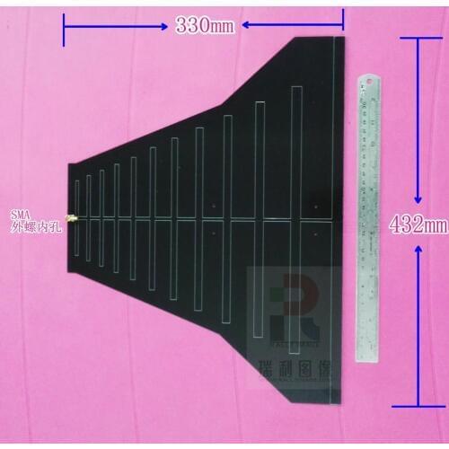 1PC Broadband, wideband antenna EMC EMI antenna Directional antenna 290M-1.1G EMI rectification