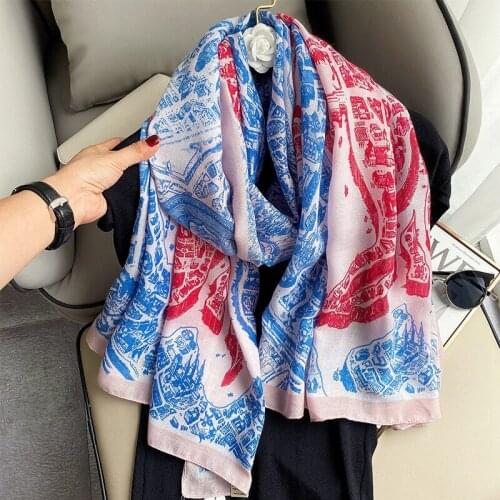 2020 Brand Autumn winter women beach quality shawl cotton scarf lady fashion scarves bandana pashmina wrap hijab muffler