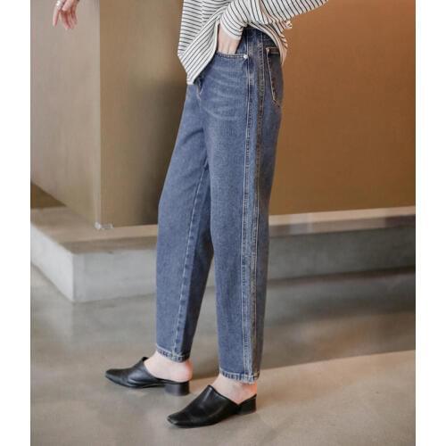 2020 pants autumn Korean straight pants retro jeans