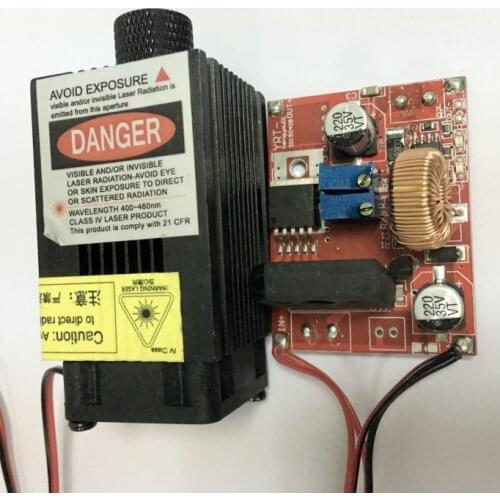 405nm 500mW Laser engraving /cutter/3D printer burning laser module