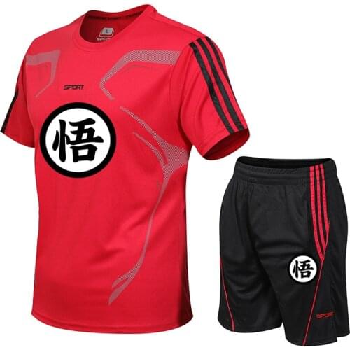 5XL Running T Shirt Sports GYM Tshirt Short Sleeve Football Basketball Tennis Shirt Quick Dry Fitness Sport Set Suits Sportswear