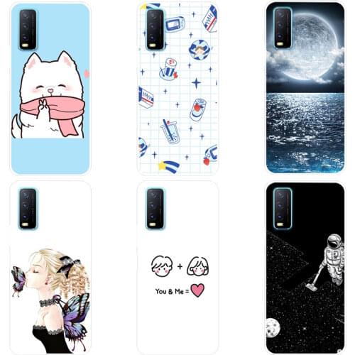 For VIVO Y20S Case Silicone TPU Protective Cover Soft Phone Case For VIVOY20S Y 20S Case