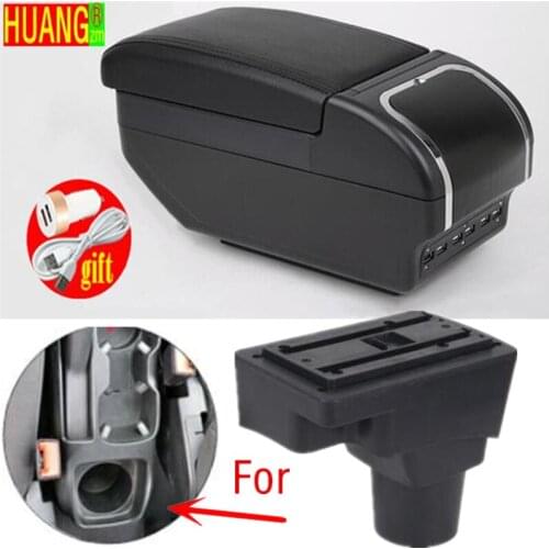 For Chevrolet sonic Armrest For Chevrolet Aveo Armrest box Car Retrofit parts Interior Storage box Auto parts USB