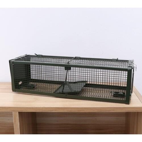 Effective Sensitive Metal Mouse Trap Rat Trap Rat Mouse Catcher Cage for Mice Hamsters Rats Chipmunks Similar-sized Live Rodents