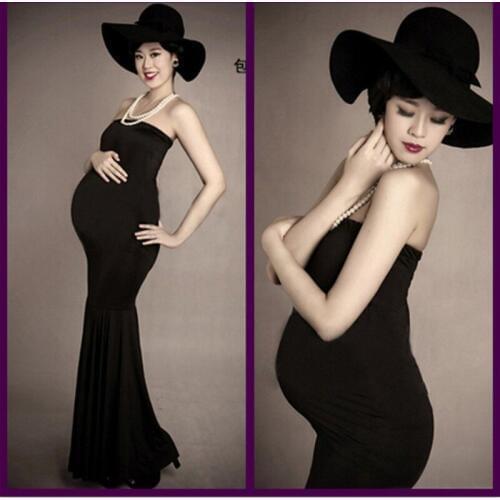 Hot Sale New Maternity Photography Props Clothes Pregnancy Gown Set Dresses For Pregnant Women Clothing Photo Portrait Portrait