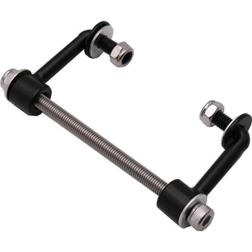 Motorcycle Black Billet 2" Gas Tank Lifts Kit For Harley Sportster Nightster Iron 48 72 XL883 XL1200 Model Black