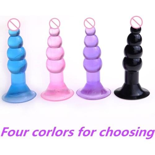 New Soft Jelly Anal Toys Butt Plug Set for Beginners, Adult Sex Products Sex Toys Sexuales Anal Plug Butt Plugs For Men ST263