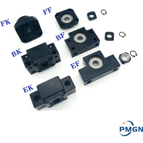 NEW BK10 BF10 BK12 BF12 BK15 BF15 FK10 FF10 FK12 FF12 FK15 FF15 EK10 EF10 EK12 EF12 Support unit for ballscrew SFU1605 SFU1204
