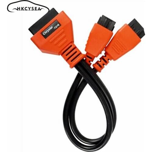 Original OBD Adapter for Chrysler 12+8 Adaptor for Autel MaxiSys Elite/ MS908/ MS908P/ MS908S Pro/ IM608 /Launch X431 V/ OBDSTAR