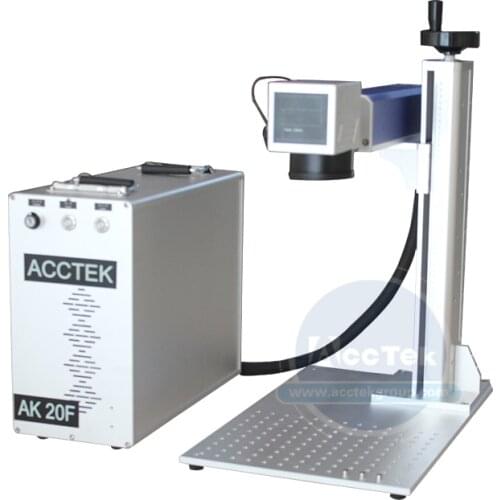 Portable 20w 30w 50w 100w Fiber Laser Marking Machine For Engraving Metal Jewelry Ring Hard Plastic