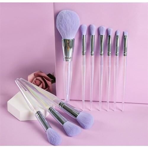 Professional 10Pcs/Set Makeup Brush Foundation Eye Shadows Lipsticks Powder Make Up Brushes Tool Maquiagem Kit