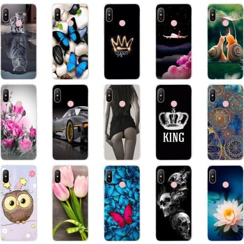 Silicone Cover For Xiaomi MI A2 LITE Case Full Protection Soft tpu Back Cover Phone Cases For Xiomi MI A2 LITE bumper Coque 1