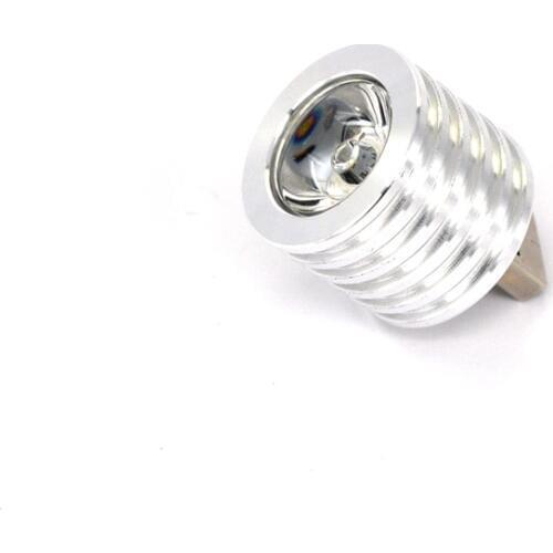USB mobile power flashlight lamp holder USB lamp head 3WLED glare aluminum alloy USB lamp head