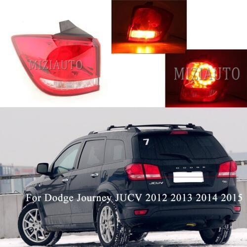 Rear Tail Light Outer Side For Dodge Journey JUCV 2012 2013 2014 2015 Tail Stop Brake Lights Car Parts Rear Turn Signal Fog Lamp