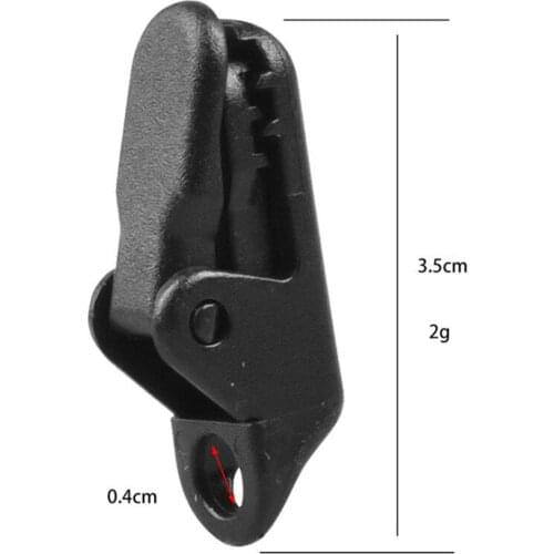 10x Tarp Clips Clamps Holding Up Canopy Alligator Mouth Lock Clip Carabiner