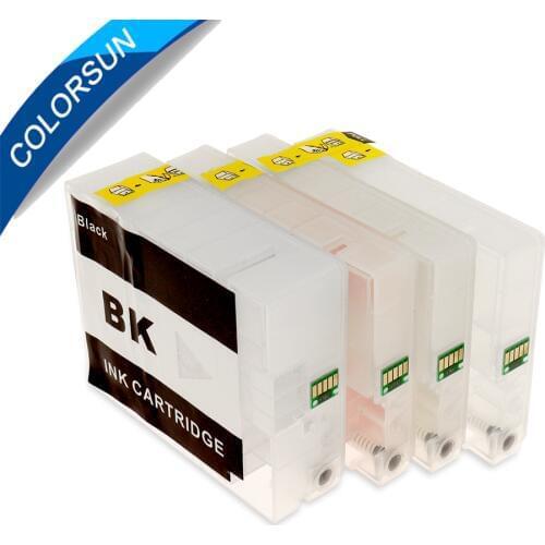 4PC PGI-2500 PGI-2600 Refillable Ink Cartridge for Canon PGI2500 2600 XL for Canon MAXIFY MB4050 MB5050 MB5350 MB5060 MB5360