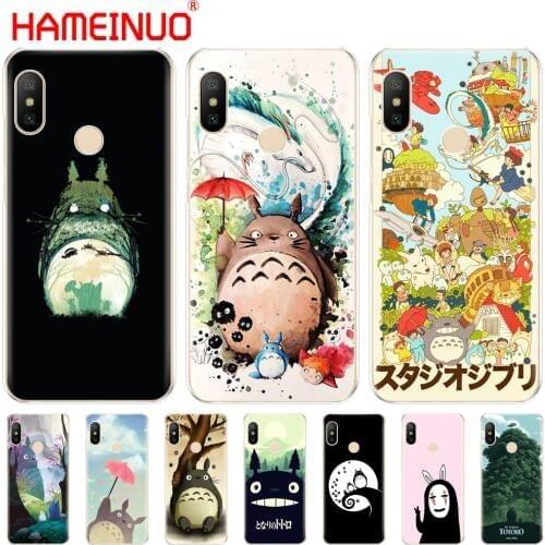 HAMEINUO My Neighbor Totoro Anime Cover Case for Xiaomi Mi 8 se A2 lite redmi 6 6a 6 pro note 6 PRO pocophone F1 for redmi s2