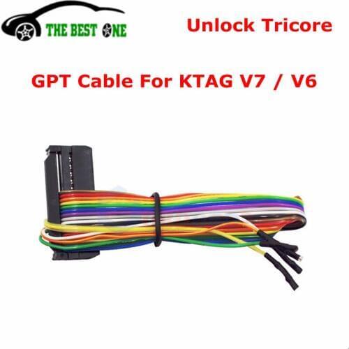 GPT Cable For Ktag V7.020 / V6.070 K-TAG ECU Programming Tool KTAG GPT Connector Read And Write Flash & EEPROM Free Shipping