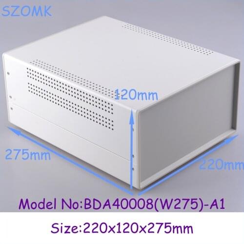 1pcs)220x120x275mm enclosures for electronics distribution box 2014 new electronics project box electrical box
