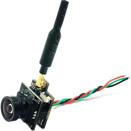 Micro 5.8G VTX Cam 48CH 100mW transmitter with CMOS 170 Degree 800TVL FPV Camera For mini RC FPV racing drone part