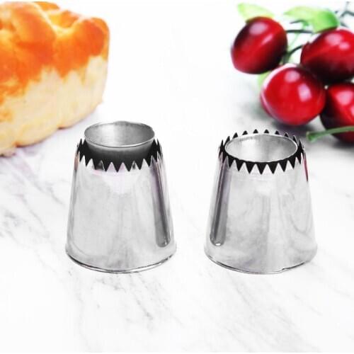 New Arrival Kitchen Gadget 1PC Russian Icing Piping Nozzles Cookie Biscuit Ice Cream Pastry Tips Cake Mold Cake Dec