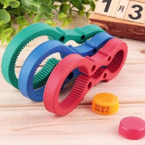 Portable Bottle Opener Multifunctional Pot Lids Bottle Tool Gadgets Grip Kitchen Bottle Cap Jar Home Opener Rubber Twist O2B4