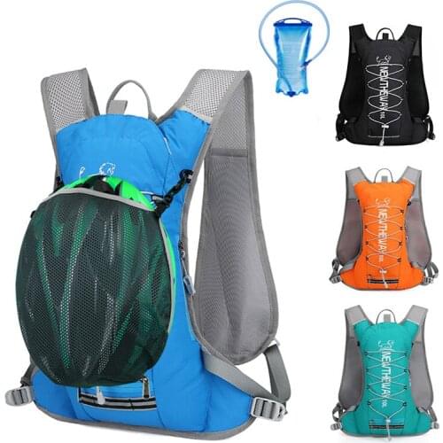 Hiking Cycling Backpack Sport Climbing Pouch Storage Hydration Helmet Backpack Ultralight Bike Bicycle Backpack Riding Knapsack