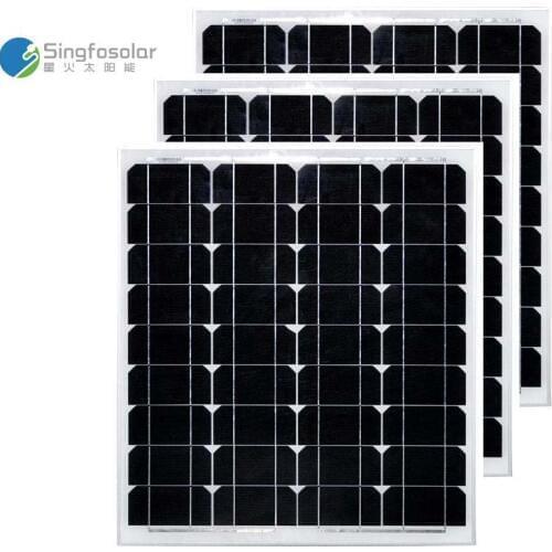 Panneau Solaire 12v 50w 3 Pcs Solar Panels 150w Solar Battery Charger Caravan Autocaravanas Motorhomes Car Camping LED