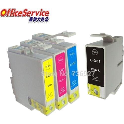 T0321 T0422 T0423 T0424 Compatible Ink Cartridge For Stylus C82 C82N C82WN CX5100 CX5200 CX5300 CX5400 inkjet printer
