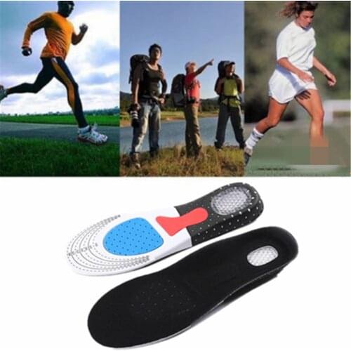 1 Pair Silicone Gel Plantar Fasciitis Orthotic Insoles Arch Support Shoe Pads