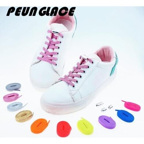 Quality PeungLace 1000 Pairs New Funny Lazy No Tie Shoelaces Quick and Easy Sneaker Elastic Shoelaces