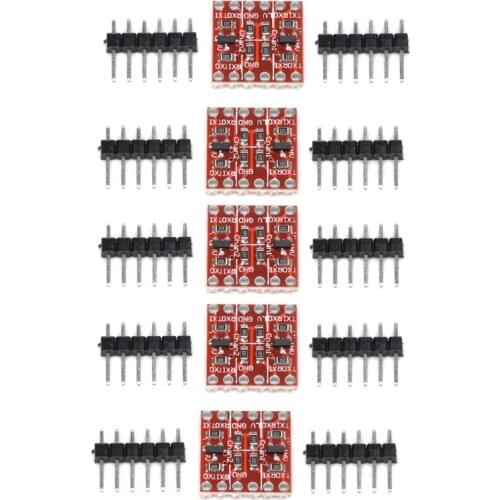 5 Sets 4 Channel Bi-Directional Level Shifter Converter 3.3V-5V for arduino New