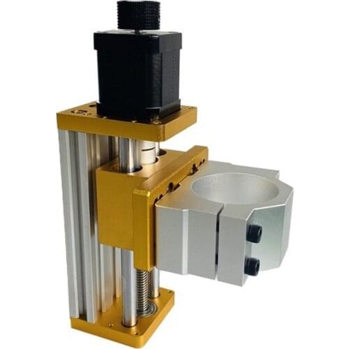 CNC Aluminum Sliding Table Apply Nema17/23 42BYG/57 Stepper Apply 52mm Spindle Fixture T8 Copper Anti-Backlash Nut