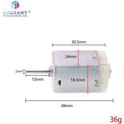 AZGIANT 12V Car Truck Door Lock Actuator Motor FC280 DC Carbon Brush Micro Motor Car Accessories