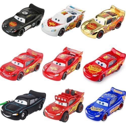 Disney Pixar Cars 3 2 Fabulous Silver Lightning McQueen Suv 1:55 Diecast Metal Alloy Car Model Birthday Gift Toys For Kid Boy