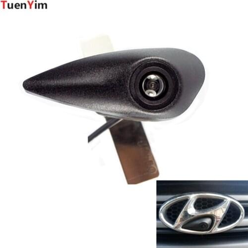 520L Night Vision Car Front View Camera For Hyundai Logo Waterproof Normal Image Parking Camera Waterproof