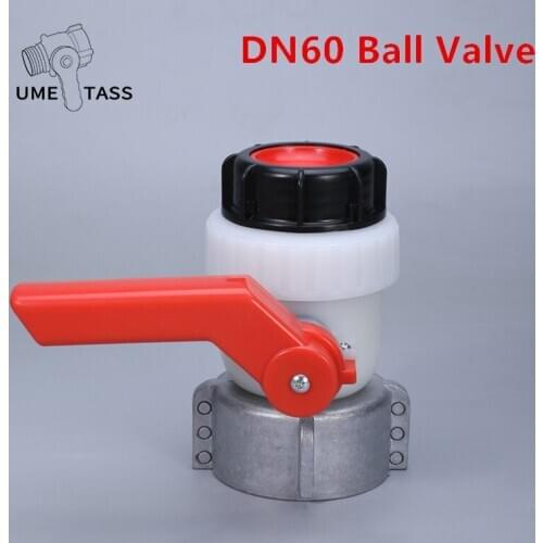 IBC Tank Adapter DN60 Ball Valve Garden water tank Replacement Tap Outlet Valve