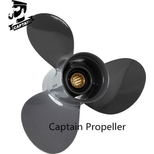 Captain Propeller 14 3/4X17 Fit Honda Outboard Engine BF115HP BF135HP 200HP 225HP Aluminum 15 Tooth Spline RH 58130-ZY3-017AH