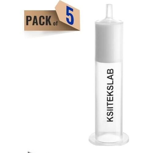 KSIITEKSLAB HLB SPE Cartridge Solid-Phase Extraction Hydrophilic Lipophilic Balance SPE Column HPLC Filler 5 Pcs