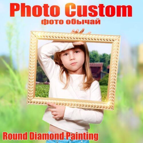 MTEN Photo Custom Diamond Painting Cross Stitch Full Square Picture of Rhinestone DIY Diamond Mosaic Diamond Embroidery Sale