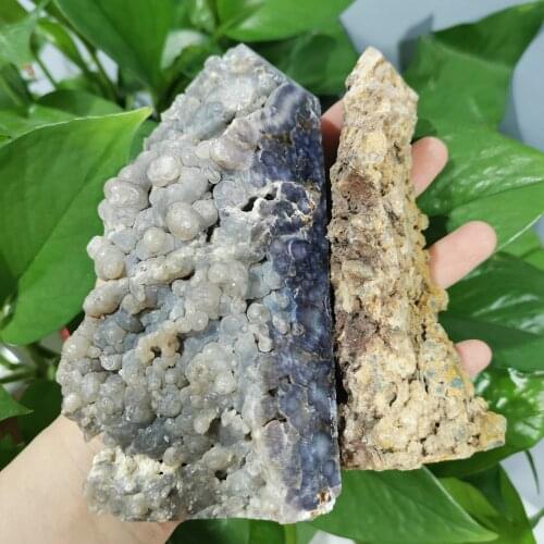 Natural Hand Crafts Grapes Agate Rough Stone Point wand Crystal Carving For Home Decoration LJ