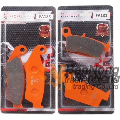 Motorcycle Front and Rear Brake Pads For Honda XR 250 300 600 650 CR 125 250 500 CRF 230 CRM 250 R XL 250 FA125 FA131