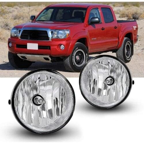 Driving Fog Lights for Toyota Solara 2004-2006 -2007-2012 Tacoma 2005-2011 Clear Lens Fog Lamps