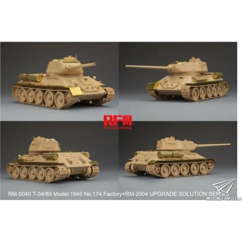 Ryefield RM5040 1/35 T-34/85 Model 1944 No.174 Factory+RM2004 UPGRADE SOLUTION