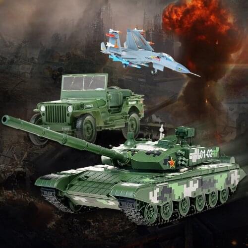 KAIDIWEI military model alloy simulation metal type 99 leopard 2 main battle tank chariot aircraft missile