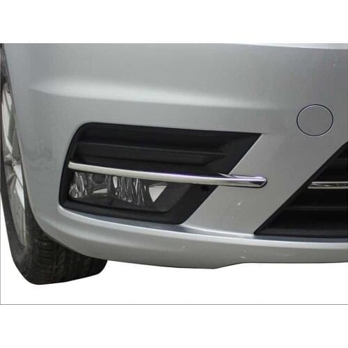 Volkswagen Caddy For 2015-2020 Model 2 Parts Fog light Bottom Trunk Lid Cover Stainless Steel