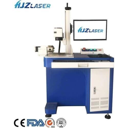 HJZ Raycus Fiber Laser Marking Machine for metal/plastic/stainless steel/jewelry