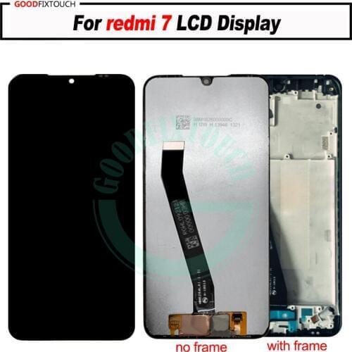 For xiaomi redmi 7 LCD Display Digitizer with Touch Screen Panel Assembly Replacement Parts for redmi7 LCD