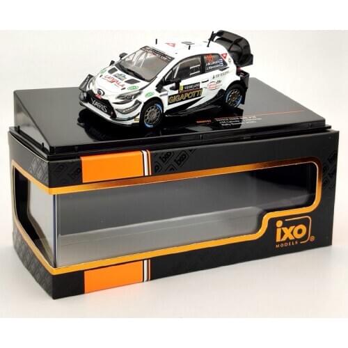 1:43 IXO For T~OTA YARIS WRC #10 Rally Sweden 2020 RAM757 Diecast Models Edition Toys Car Collection